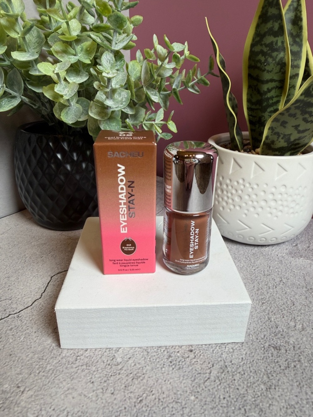 SACHEU Eyeshadow Stay-N Liquid Eyeshadow - Copper Brown